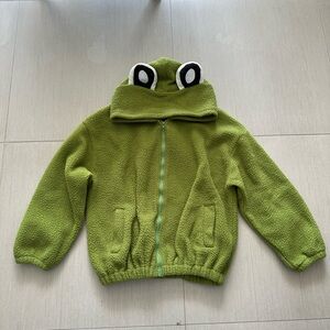 Green Frog Hoodie.
